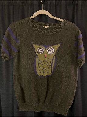 Owl Sweater by Cremieux